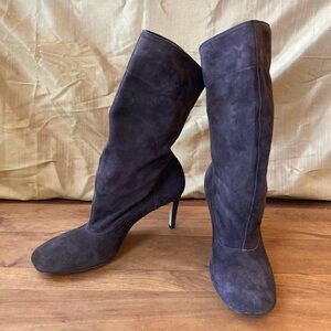 AGL Leombruni Michelle bootie- brown suede